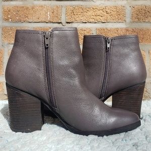 Steve Madden Sterre Grey Lea Booties